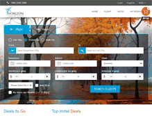 Tablet Screenshot of horizontrvl.com